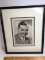 Framed & Matted “Clark Gable” Print