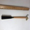 Long Wooden Handled Brush with Brass Horse Head End