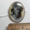 Adorable Gold Tone Poodle Brooch