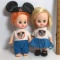 Pair of Vintage Mouseketeer Dolls by Horsman Doll