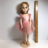 1966 Retired Madame Alexander Ballerina Doll on Stand