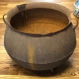 Large Antique Cast Iron Cauldron