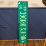 “Knight’s Bridge Road” Street Sign