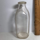 Vintage Milk Bottle with “Mann’s Our Man For Congress” Bottle Top