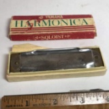 Vintage Yamaha Harmonica with Original Box