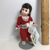 Madame Alexander “Red Boy” Doll on Stand