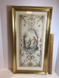 Vintage Framed “Winter” Print