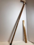 Vintage Carved Wood Cane