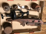 Impressive Lot of Misc Items - Juice Press, Weight’s & Vintage Pipe Cutter