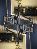 Very Nice Brushed Nickel Chandelier