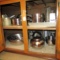 Stainless Kitchenware Cabinet Contents Lot  see photo