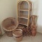 Large grouping of Wicker Items - See Photos