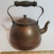 Copper Tea Kettle marked Douro B&M - Portugal