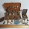 Huge Jewelry Lot - Cuff Links, Pins Large Variety