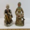 Pair of Porcelain Figurines - Man & Woman