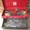 Red Tool Box & Contents - See Photo