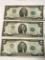 Lot of 3 1976 $2.00 Bills