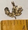 14K Gold Game Cock Pendant