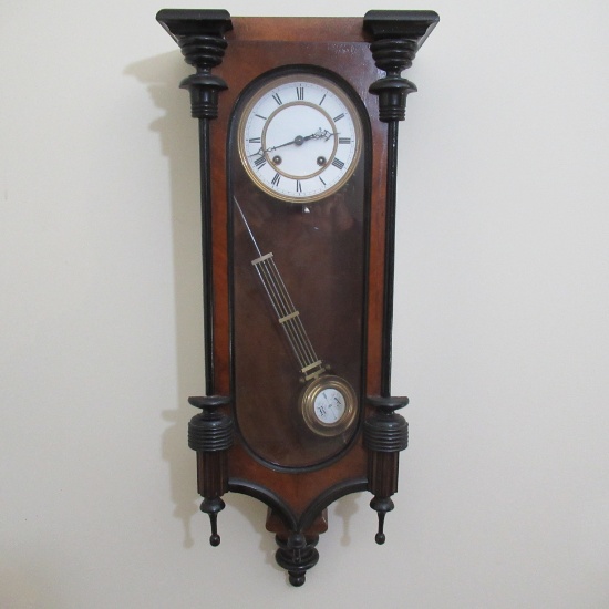 Eastlake Style Wall Clock with Chime