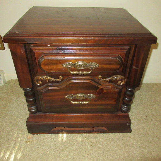 2 Drawer Bedside Table