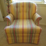 Upholstered Swivel-base Rocker