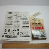 1984 Knife Collector Book & Camillus Catalog