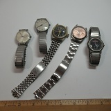 Watch Band Lot Silver Color