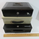 3 Safe Boxes
