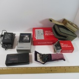 Mini Recorder & Accessories, Earphones, etc. - Radio Shack - See Photo