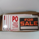 Signs - No Trespassing, For Sale