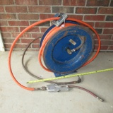 Air Hose Reel Wall Mount with Hose