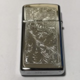 Ornately Etched Zippo Lighter - Never Used