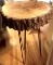 Impressive Hand Crafted Reclaimed Wood Tree Stump Slice Table