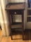 Awesome Small Hand Made Accent Single Drawer 2-Tier Table