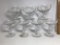 Lot of Etched Glass Stemware