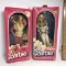 1980 Western Barbie & 1982 Horse Lovin Barbie Dolls in Original Boxes