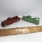 Pair of Vintage Tootsie Toy Trucks - Made in USA