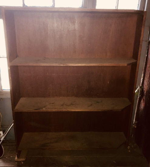 Rustic Reclaimed Wood Hand Made Book Shelf