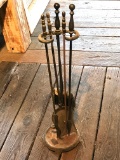 Antique Fireplace Tools Lot