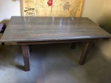 Beautiful Heavy Hand Made Table Made From Reclaimed Wood