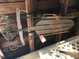 Vintage “Lightning Guider” Wood Snow Sled