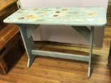 Hand Made Painted Side Table