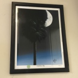 2002 Print of “Carolina Sky” by Local Artist John Daso, Double Signed