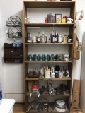 Shelf Lot of Misc Antiques & Misc Goodies