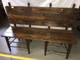 Unique Repurposed Bench Made From Reclaimed Wood