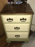 Painted 3 Drawer Chest