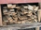 Lot of Oak Wood Flooring Pieces, Misc Boards & Furniture Legs & Pieces