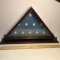 Awesome Wooden Mantle Flag Holder with Brass Eagles