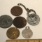 Lot of Vintage Good luck Coin, Carolina Store Token & More
