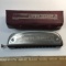 Horner Silver Shadow 48 Harmonica with Case